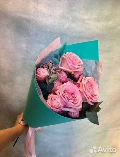 Букет роз для девушки