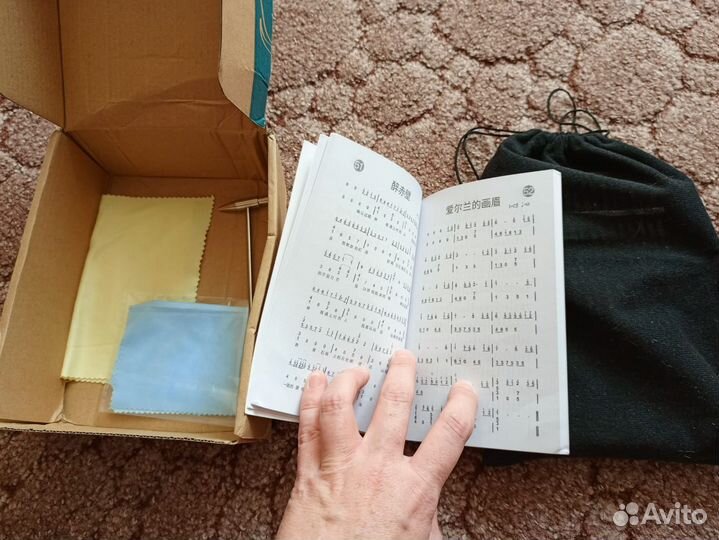 Калимба 17 нот + брошюра на 95 мелодий