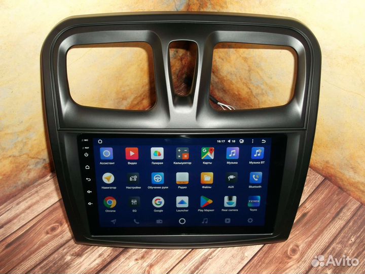 Магнитола Renault Logan 2 Android GPS WiFi