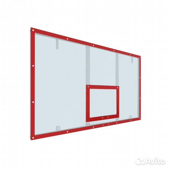 Щит баскетбольный игровой 180х105 см, поликарбона