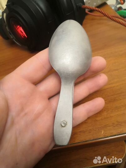 Редкая немецкая алюминиевая ложевилка