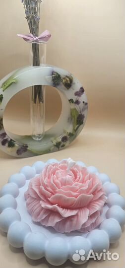 Ваза для цветов ручной работы