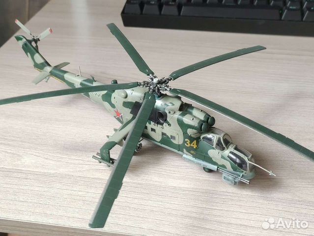 Ми-24 модель вертолёта 1:72