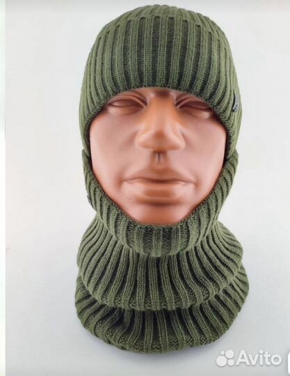 Шапка и снуд мужской