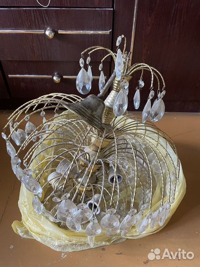 Люстра хрустальная чехия