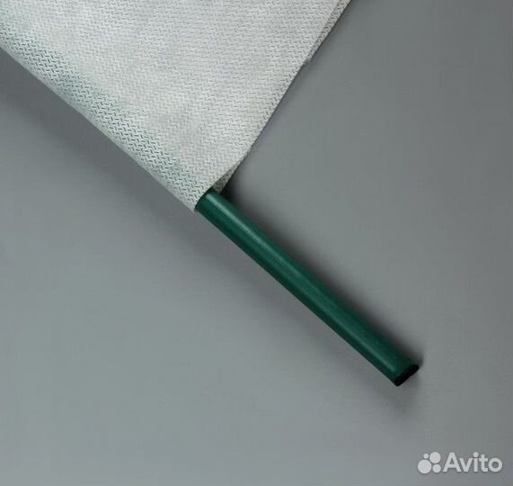 Парник прошитый, длина 5 м, 6 дуг из металла, дуга