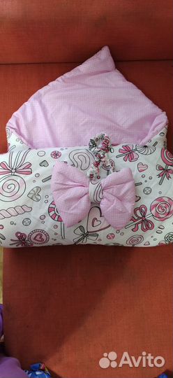 Конверт одеяло на выписку