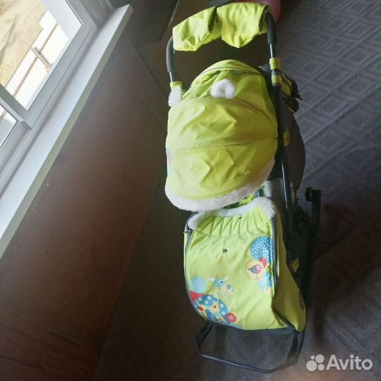 Коляска санки