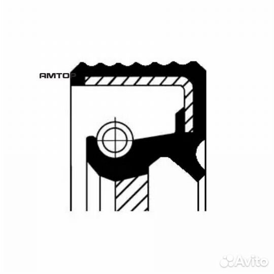 Corteco 19036722B Сальник распред.вала 46x56,4x7