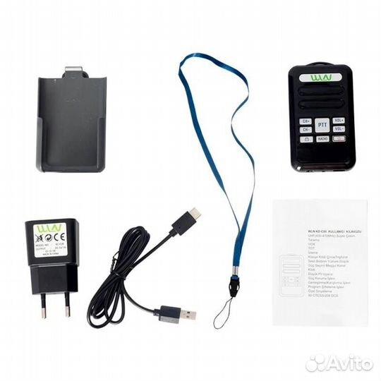 Рация WLN KD-C80, Цвет Черный (KD-C80)