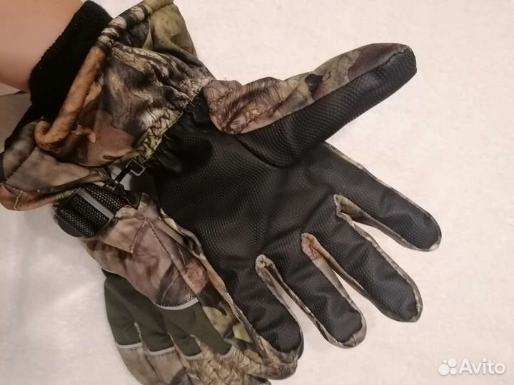 Перчатки тактические мужские зимние тёплые