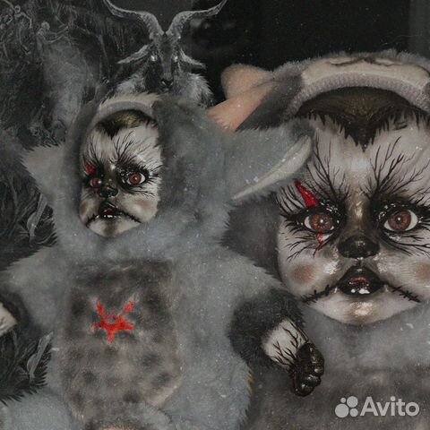 Кукла демоненок ручной работы