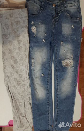 Детские вещи пакетом для девочек 104 110,116