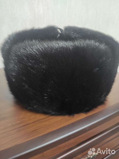 Шапка мужская из меха сурка