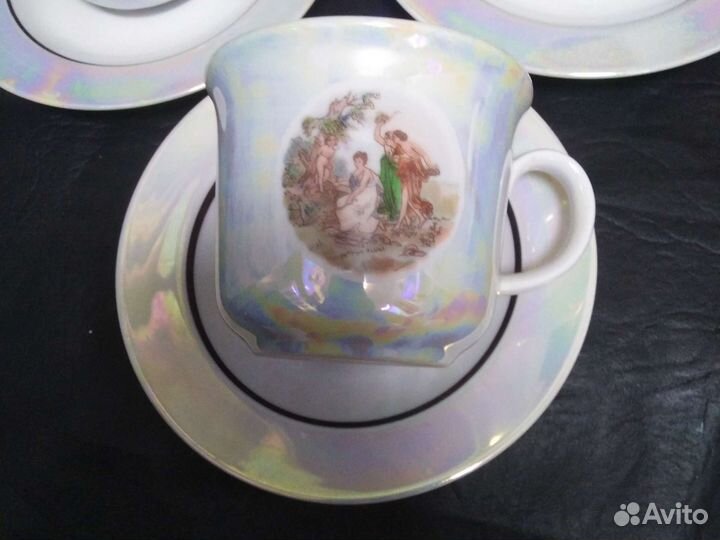 Чайная пара Мадонна, чашка блюдце
