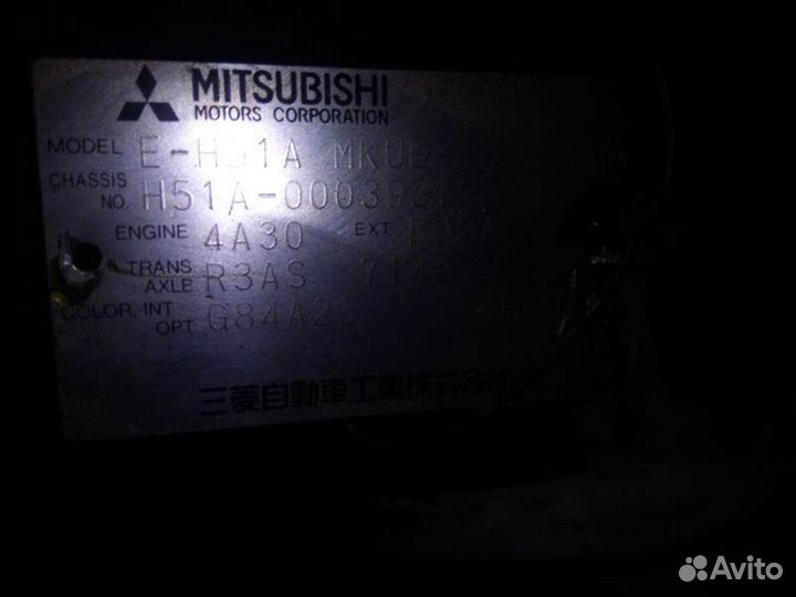 АКПП Mitsubishi Pajero Mini H51A 4A30