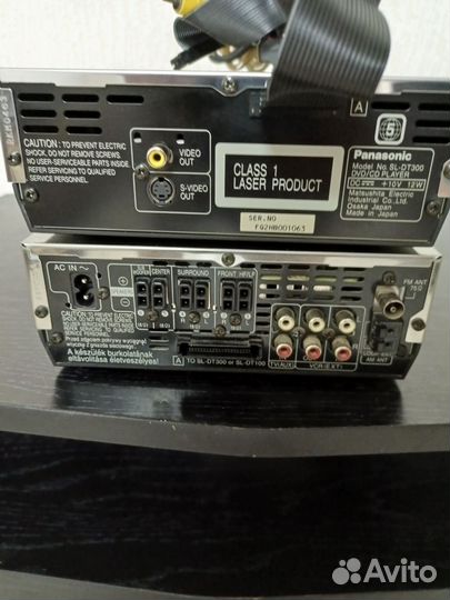 Усилитель (рессивер) Panasonic SL-DT300,5.1