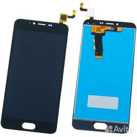 Дисплей для Meizu M5 Черный