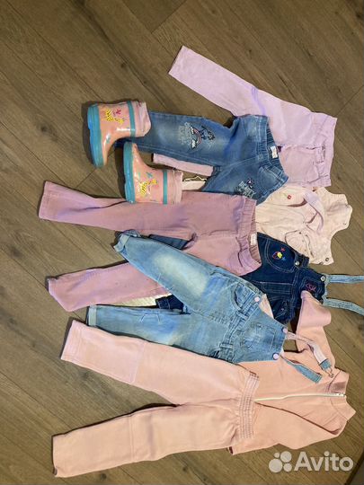 Детские вещи пакетом (0-104)