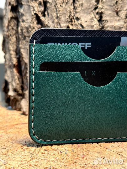 Кошелёк из натуральной кожи ручной работы