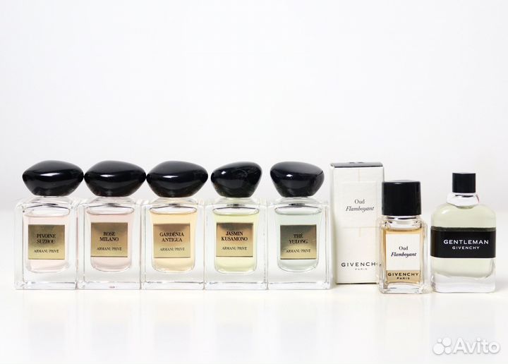 3 ч. Миниатюры парфюмерии Gucci Givenchy Paco и др