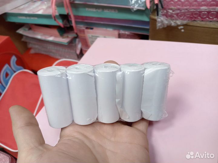 Термобумага для минипринтера белая оптом