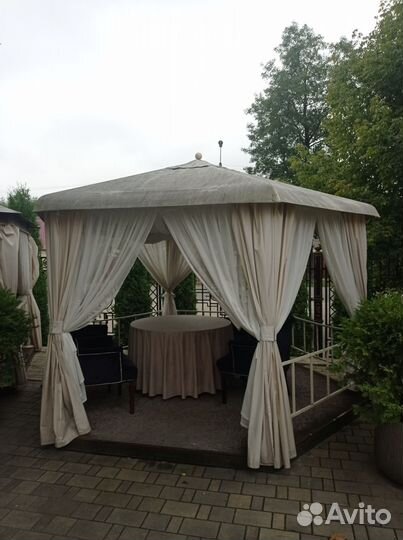 Беседка для дачи шатер