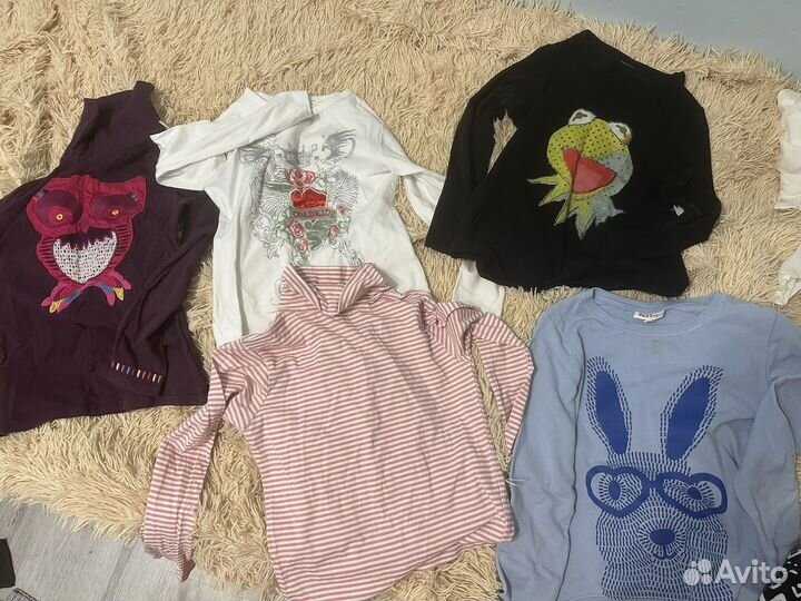 Пакет одежды на девочку 134-140