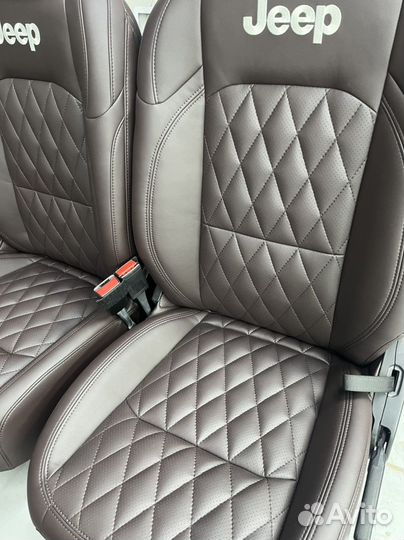 Сидения Jeep Wrangler перетяжка
