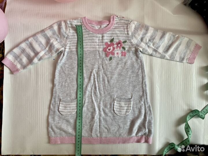 Платье для девочки 6-12 месяцев