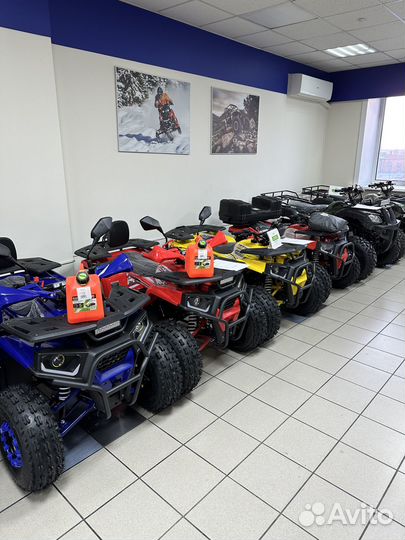 Квадроцикл wels ATV Thunder 150, зелёный камуфляж1