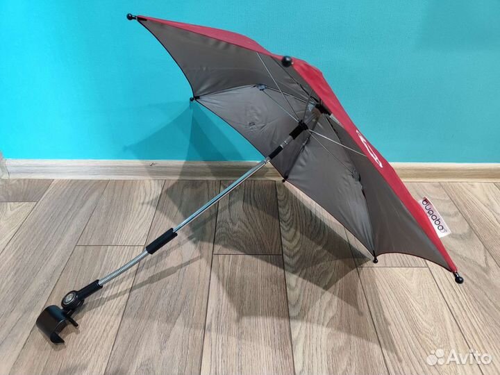 Зонт на коляску bugaboo красный
