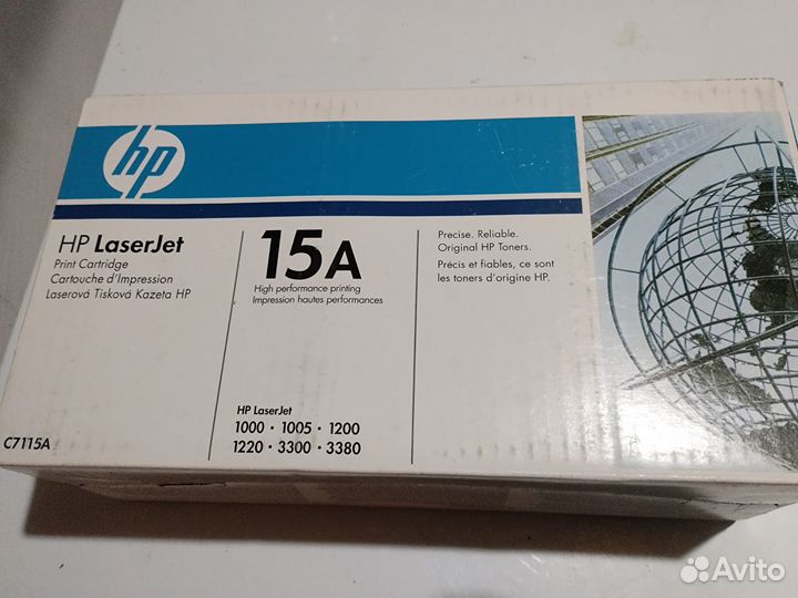 Картридж 15 А для принтера HP LaserJet