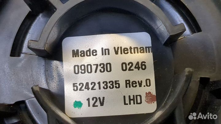 Двигатель отопителя Opel Astra H, 2009