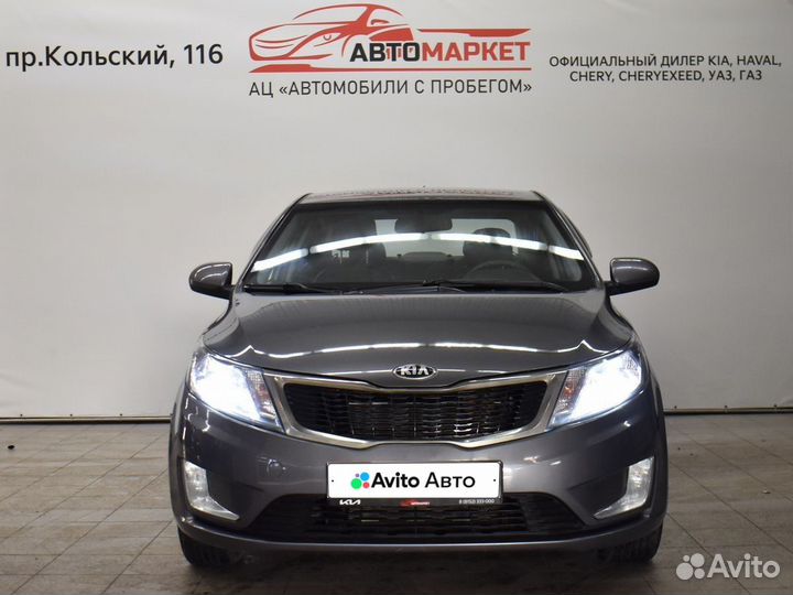 Kia Rio 1.6 AT, 2013, 140 402 км