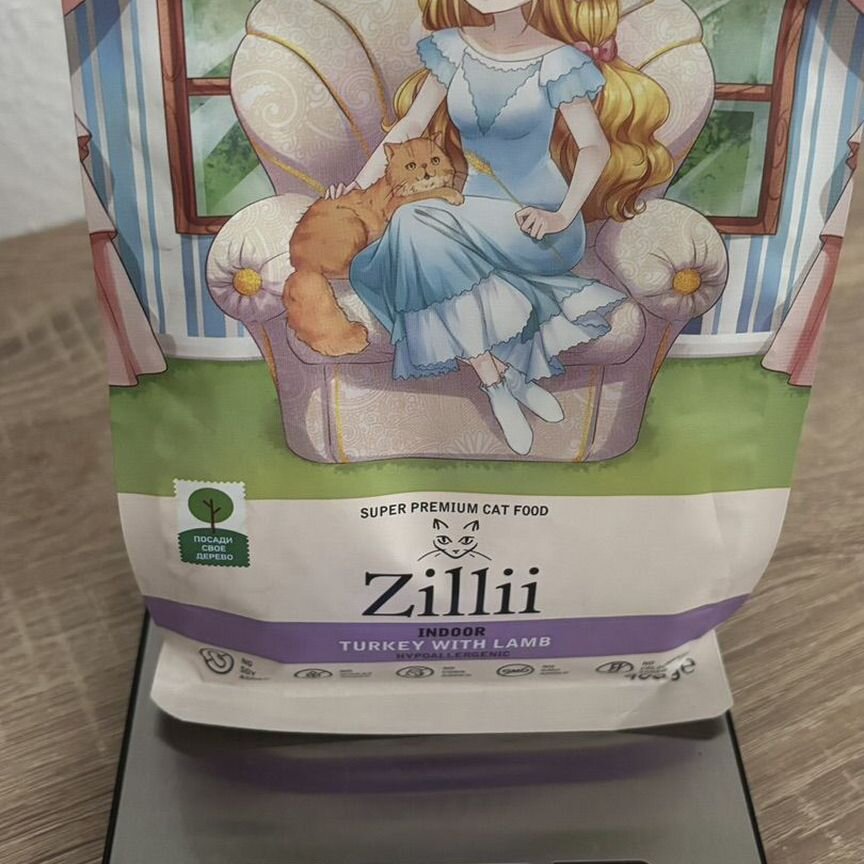 Корм для кошек zillii