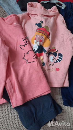 Пакет вещей для девочки 80