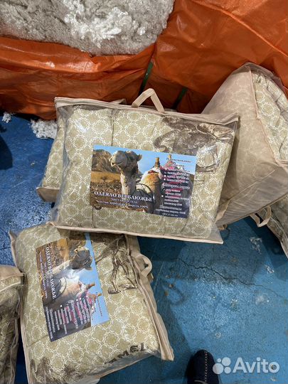 Одеяло подушки лебяжий пух