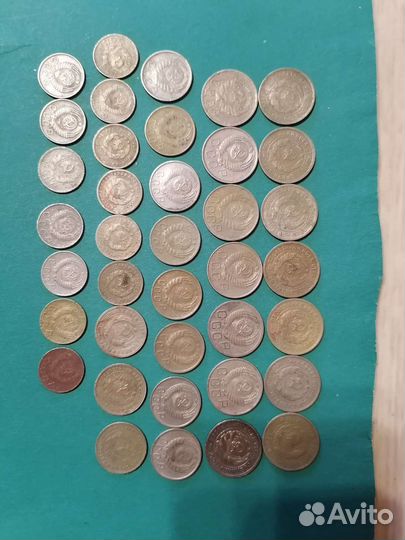 Монеты ранние советы1931-1957