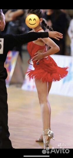 Спортивно бальное платье