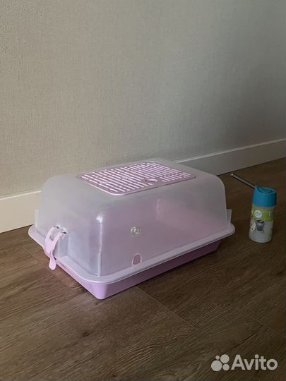 Клетка для хомяка пластиковая