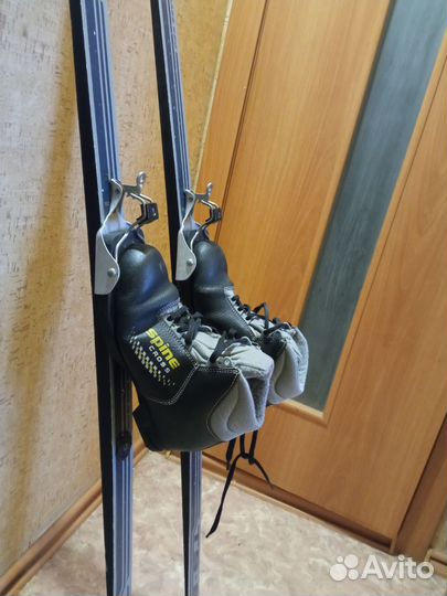 Лыжи беговые детские 160 с ботинками