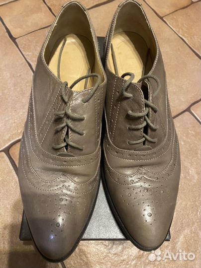 Ботильоны кожанные 39 размер