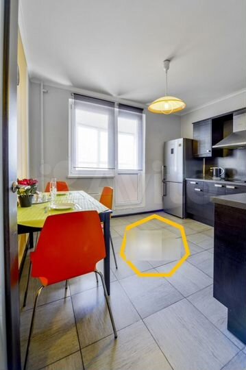 1-к. квартира, 45 м², 21/25 эт.