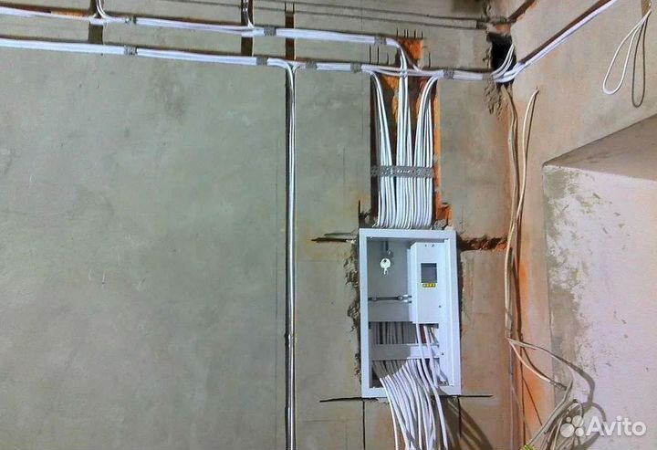 Услуги электрика, электромонтаж