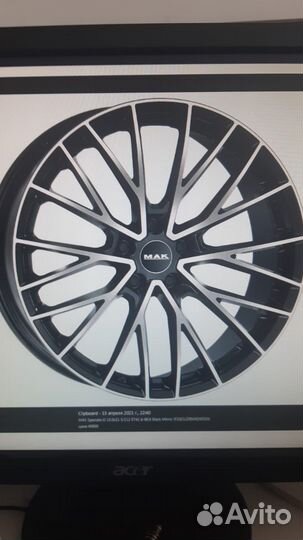 Диски на mercedes r21