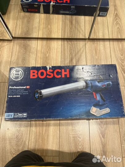 Пистолет для герметиков Bosch gcg 18v-600