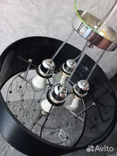 Люстра потолочная б/у + бра