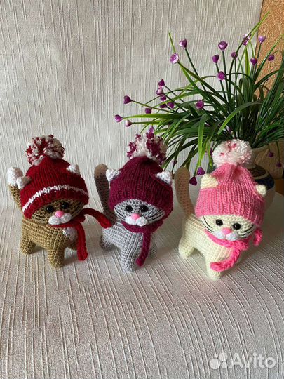 Котик ручной работы