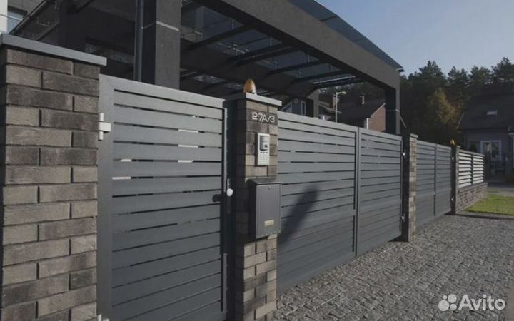 Ворота для дома 